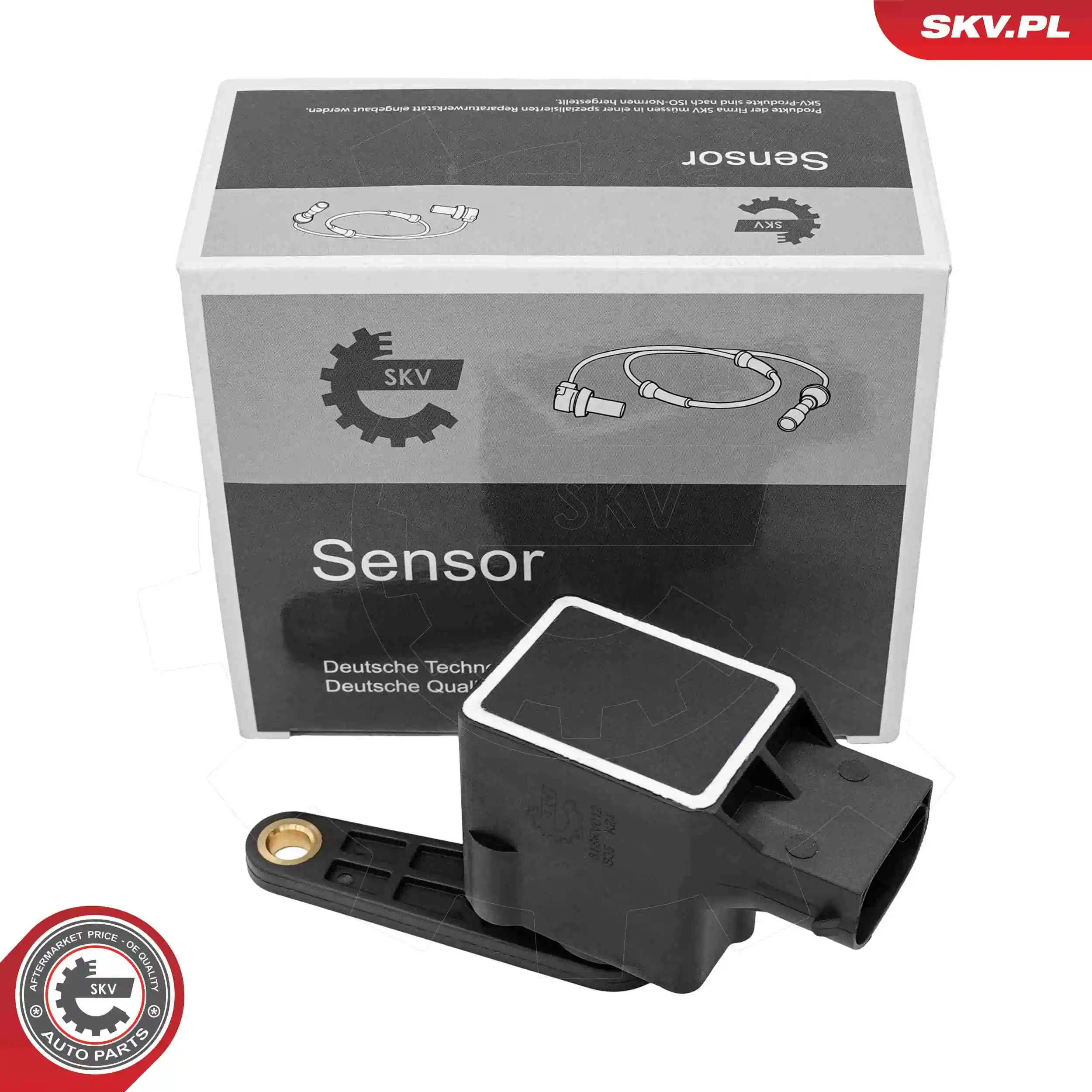 Sensor, headlight levelling